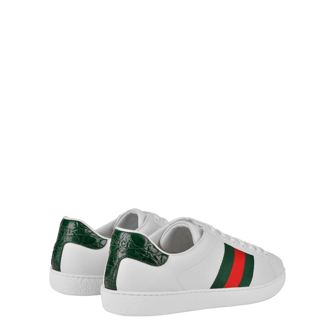 gucci ace web trainers