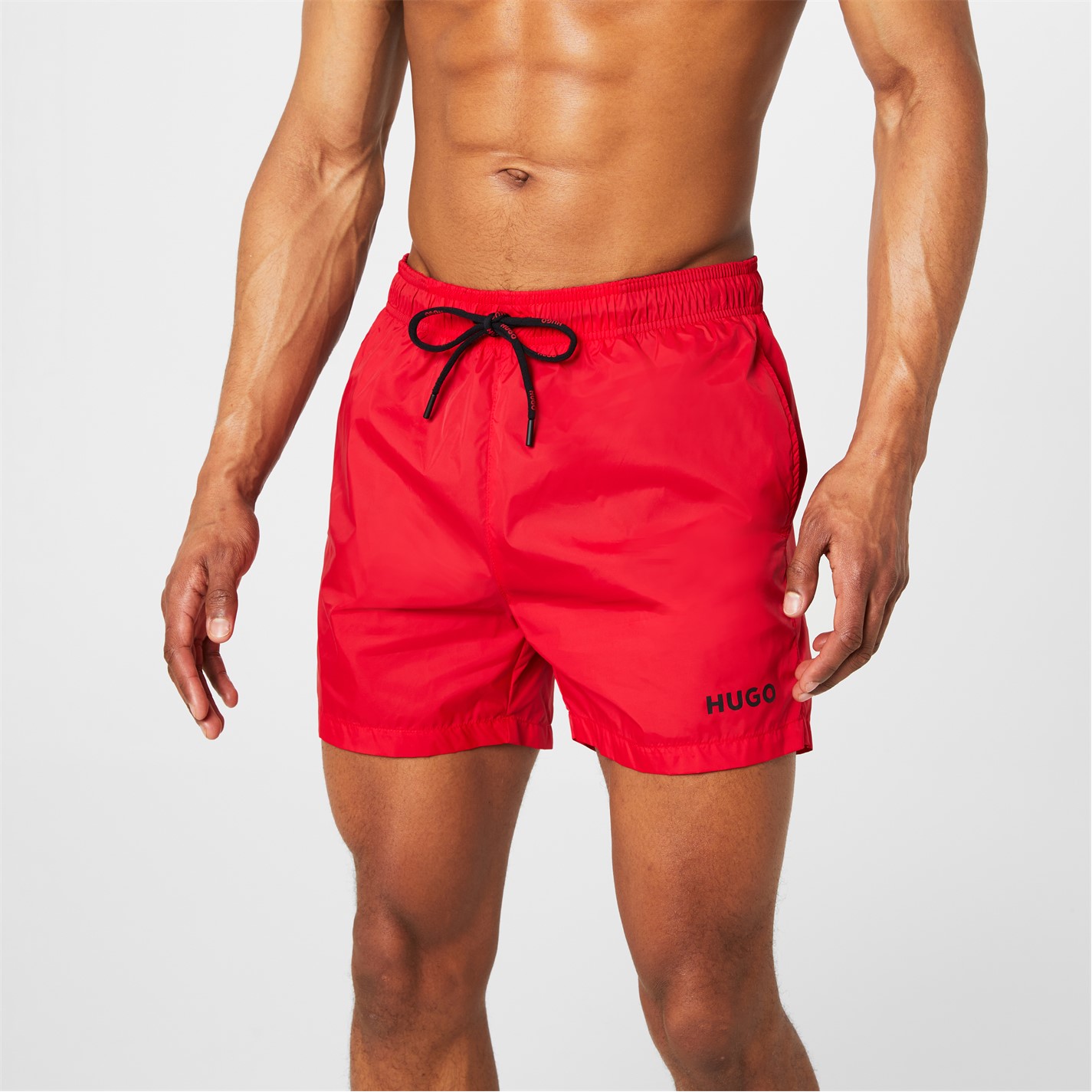 Red hugo sale boss swim shorts