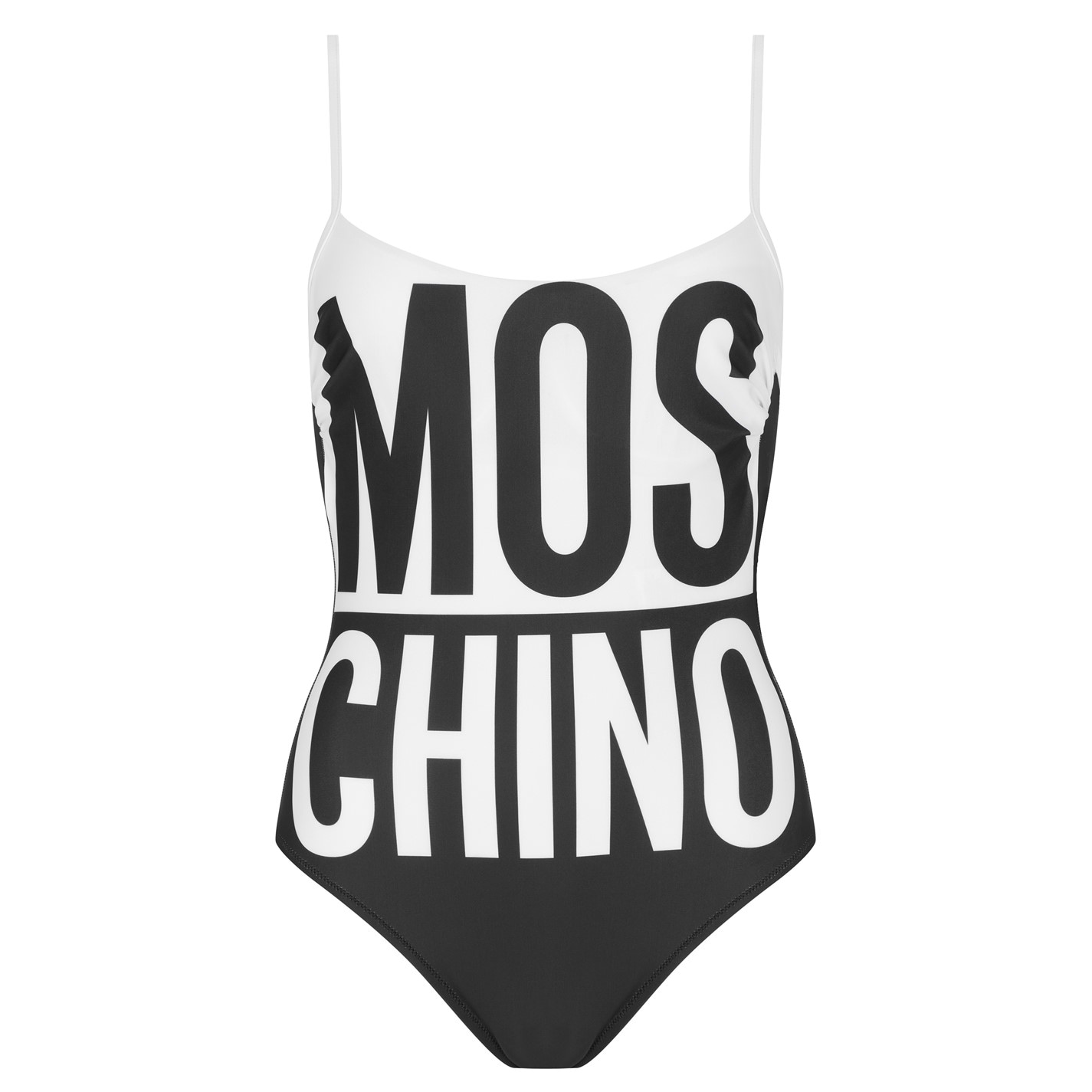 Moschino swimsuit discount white