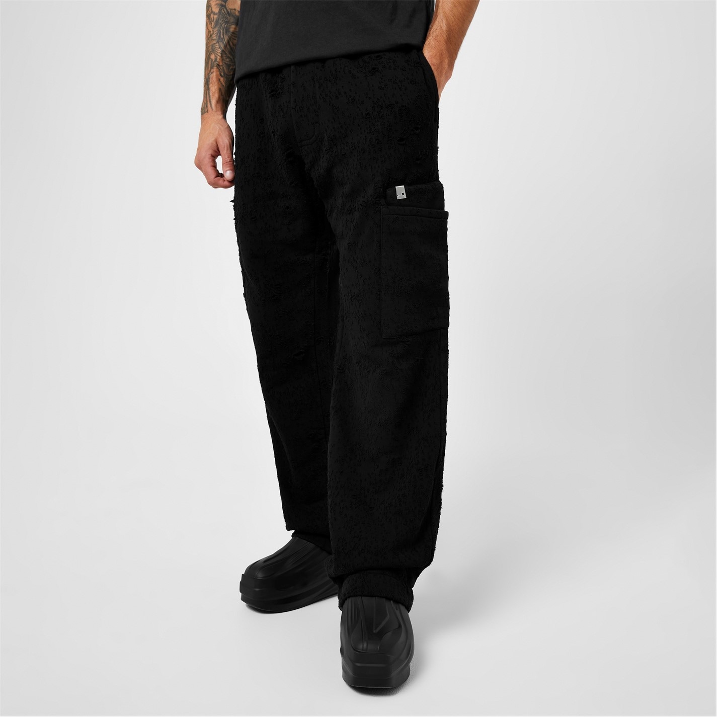 Jersey on sale cargo trousers