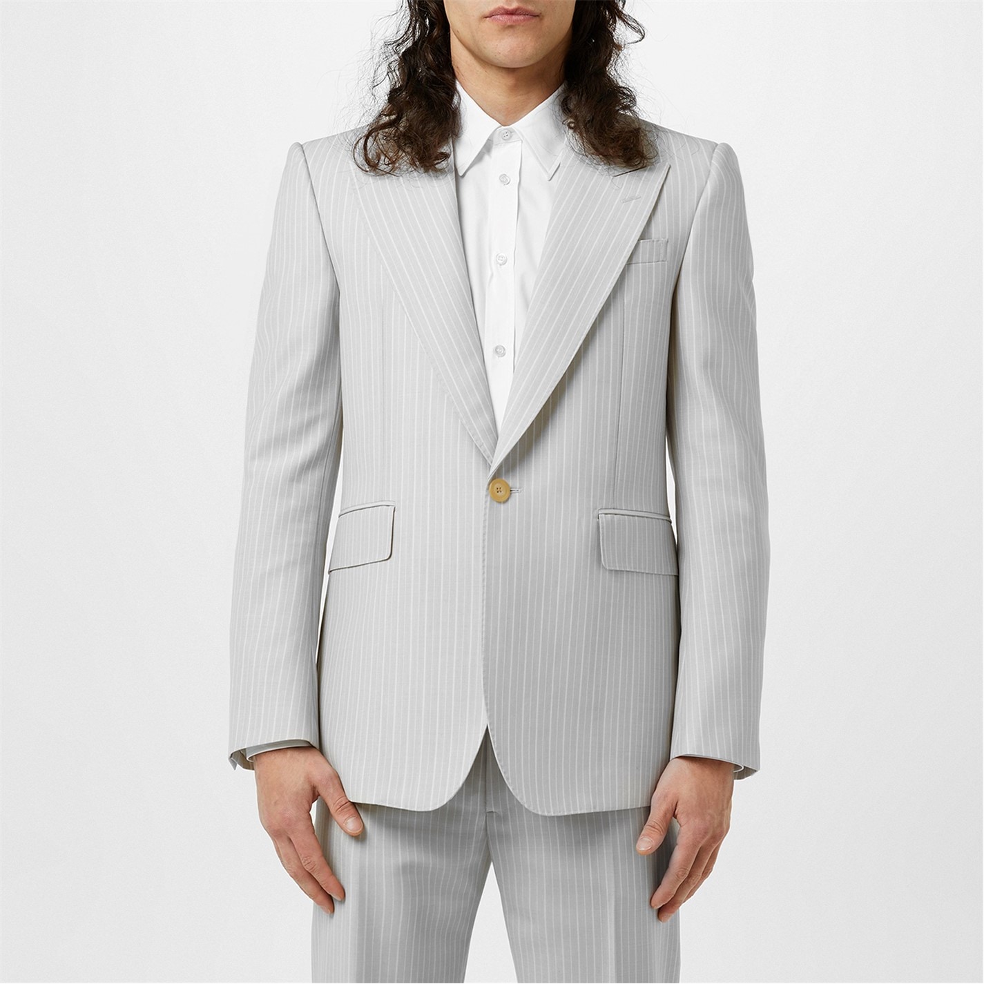 Alexander mcqueen white jacket best sale