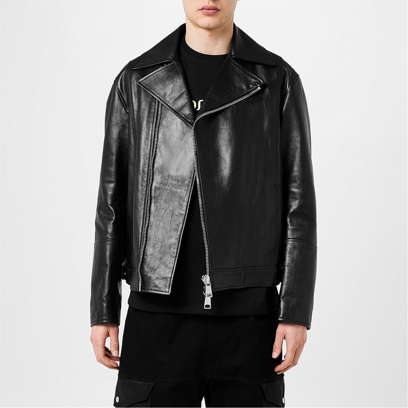 ALEXANDER MCQUEEN Leather Biker Jacket