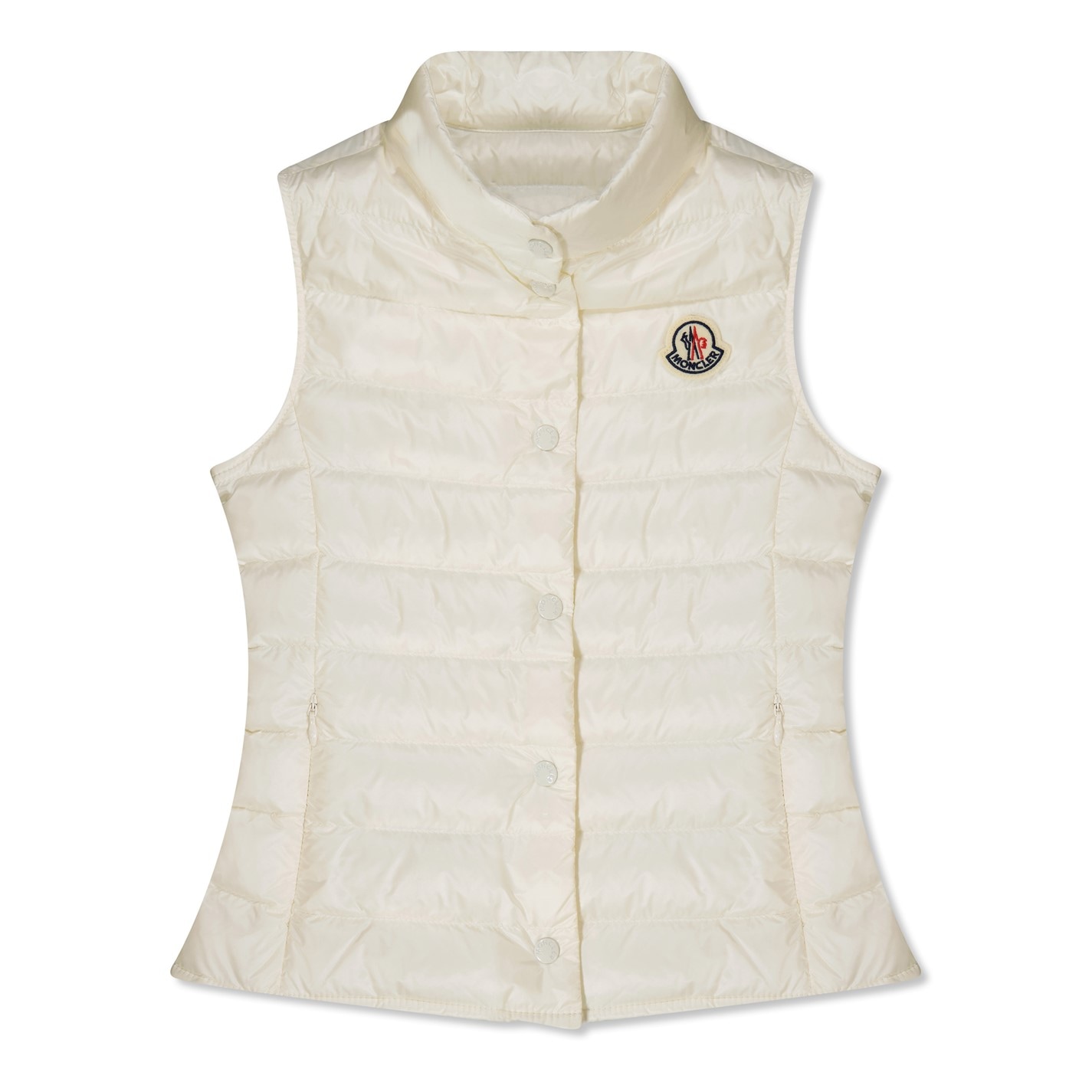 White moncler best sale gilet