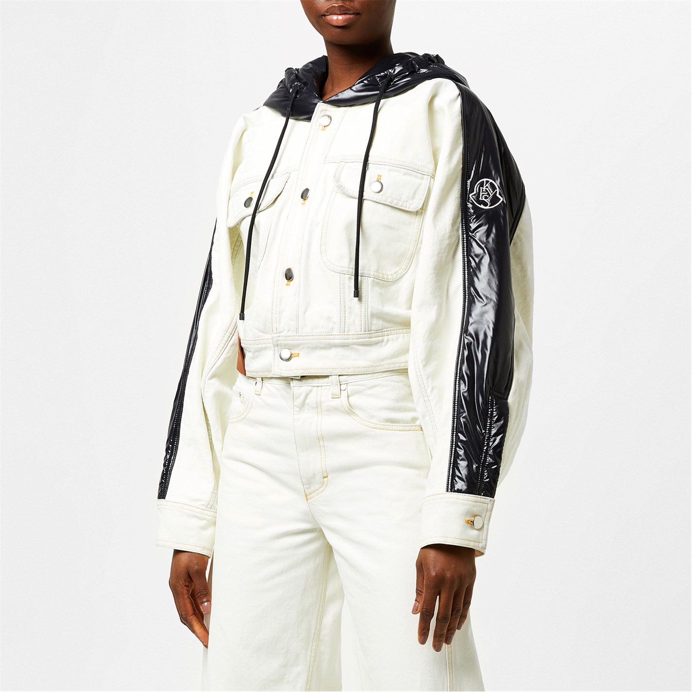 Moncler jeans deals jacket