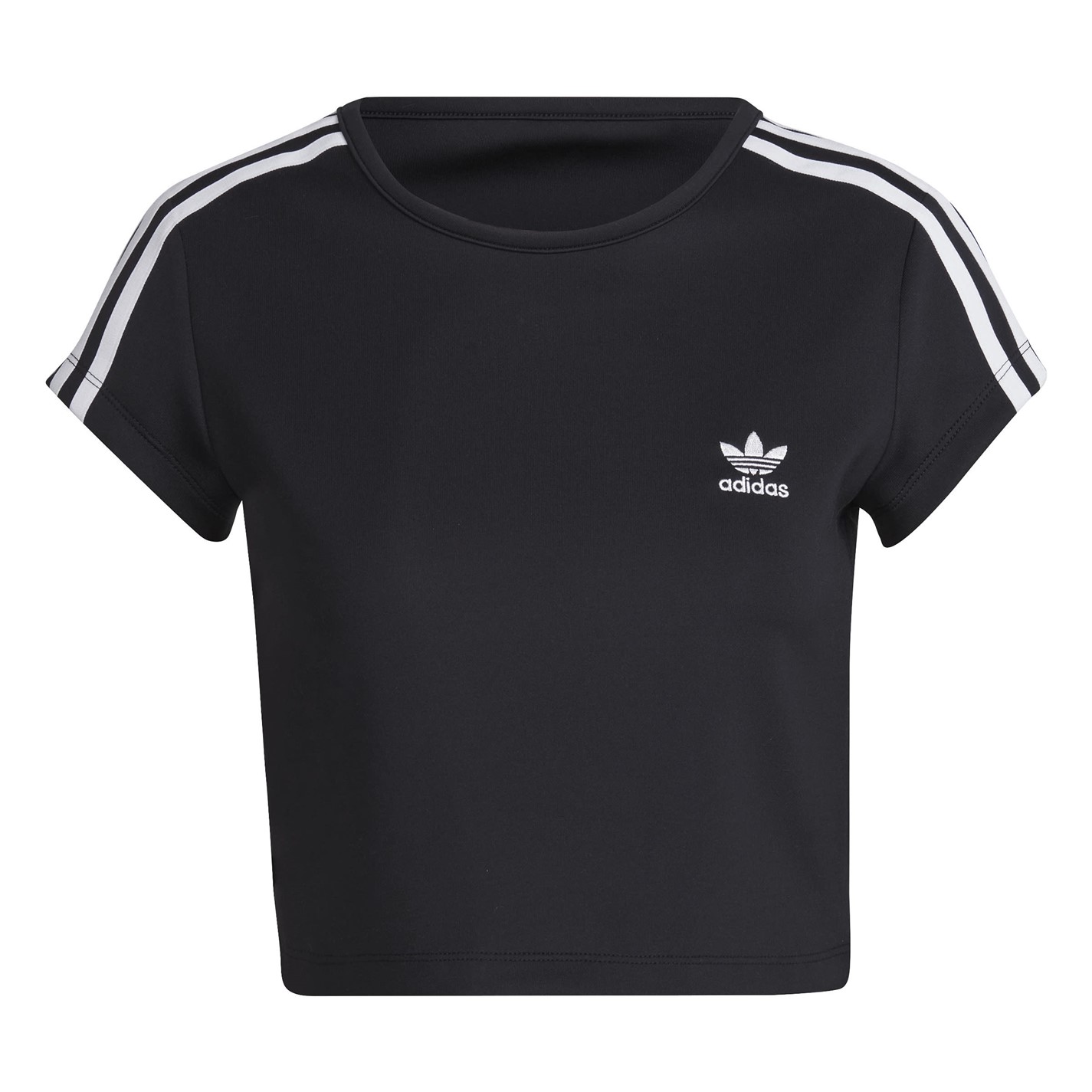 adidas cropped tee white