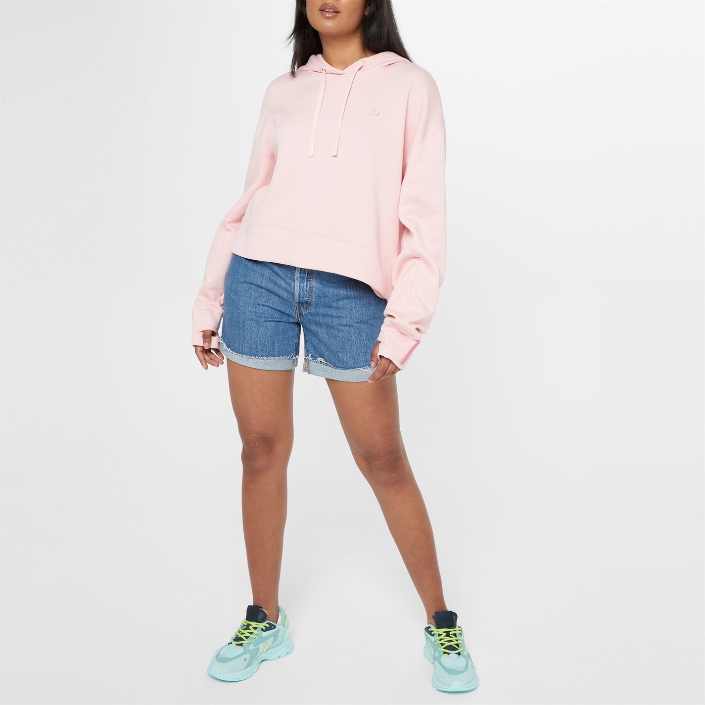 Womens lacoste deals hoodie