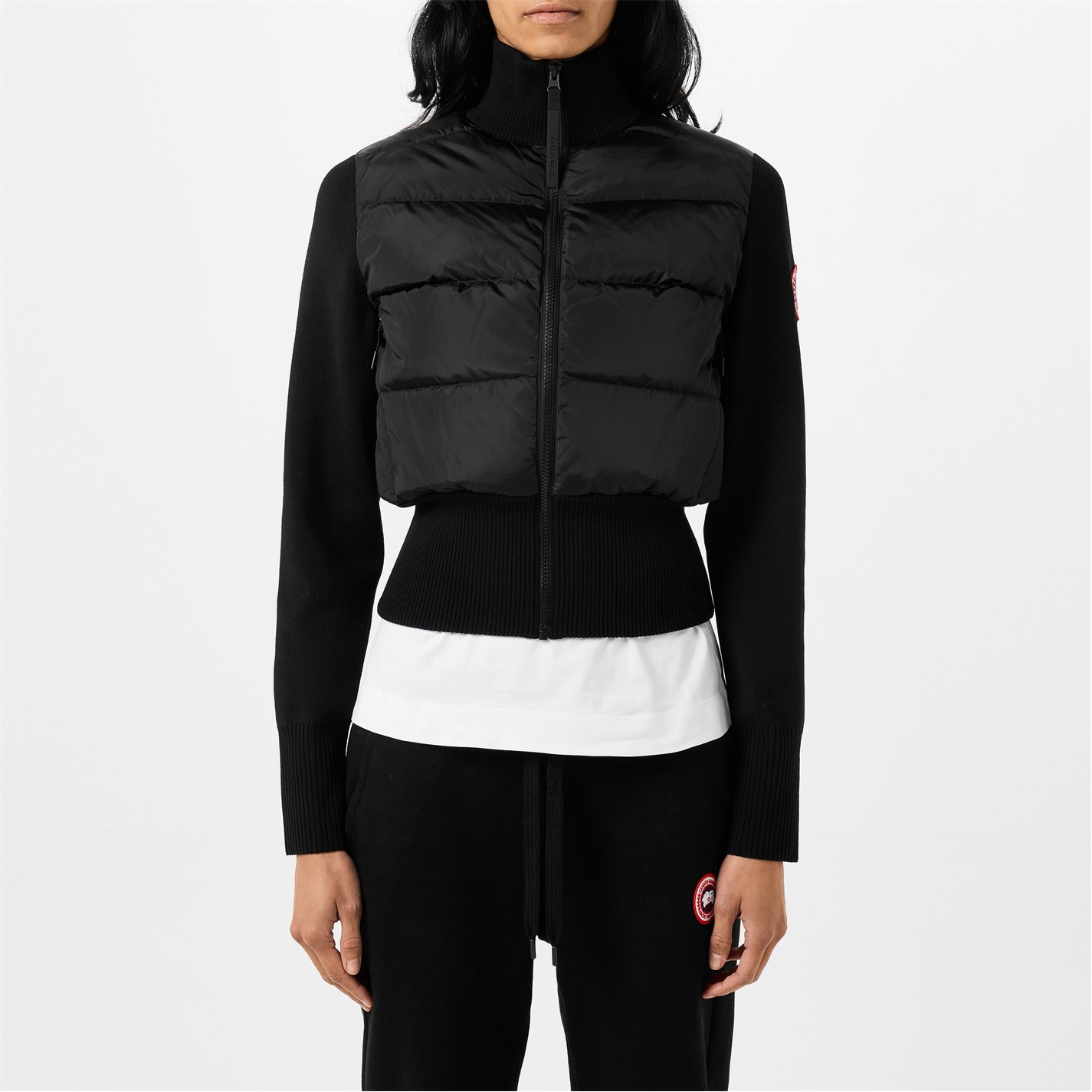 CANADA GOOSE Padded Bomber Jacket Cruise Fashion