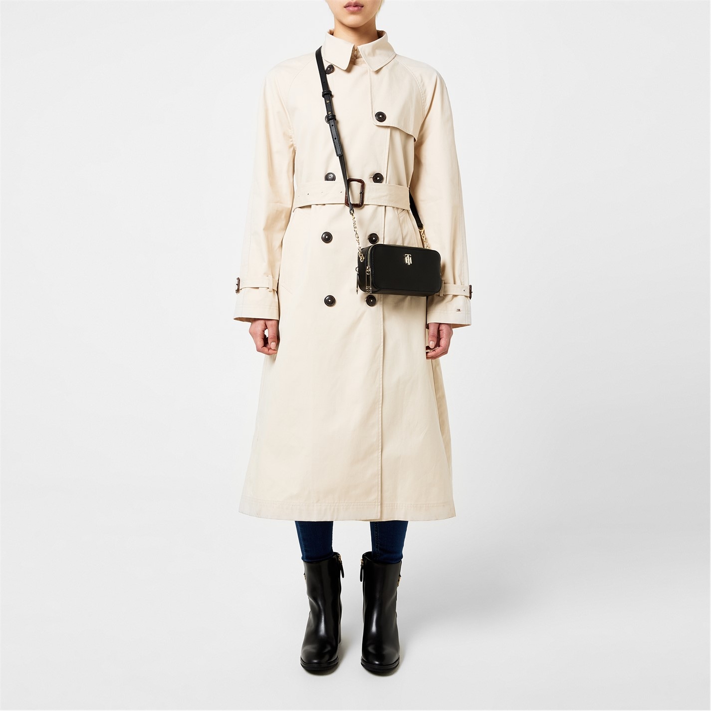 gap midi puffer coat