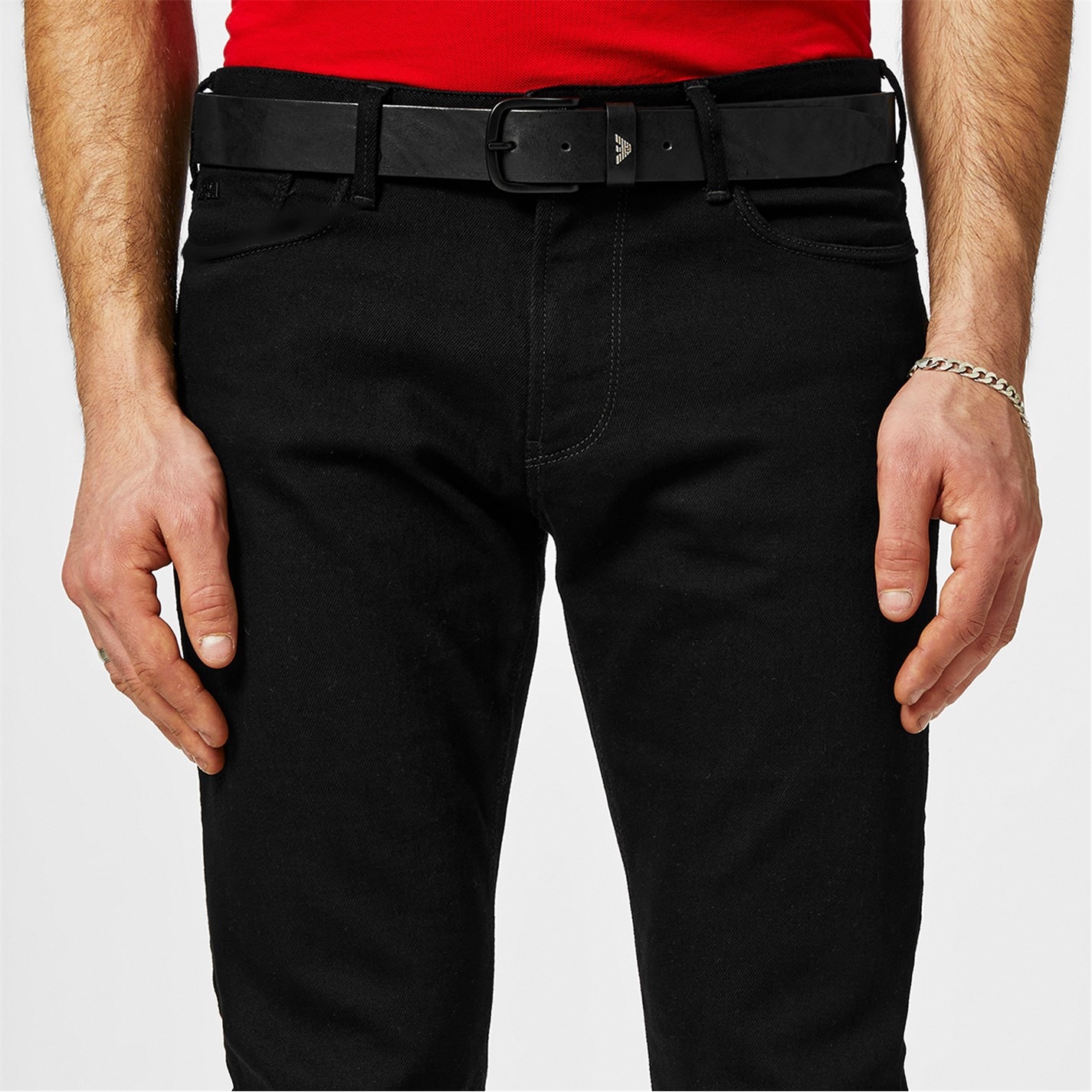 Emporio armani store eagle belt