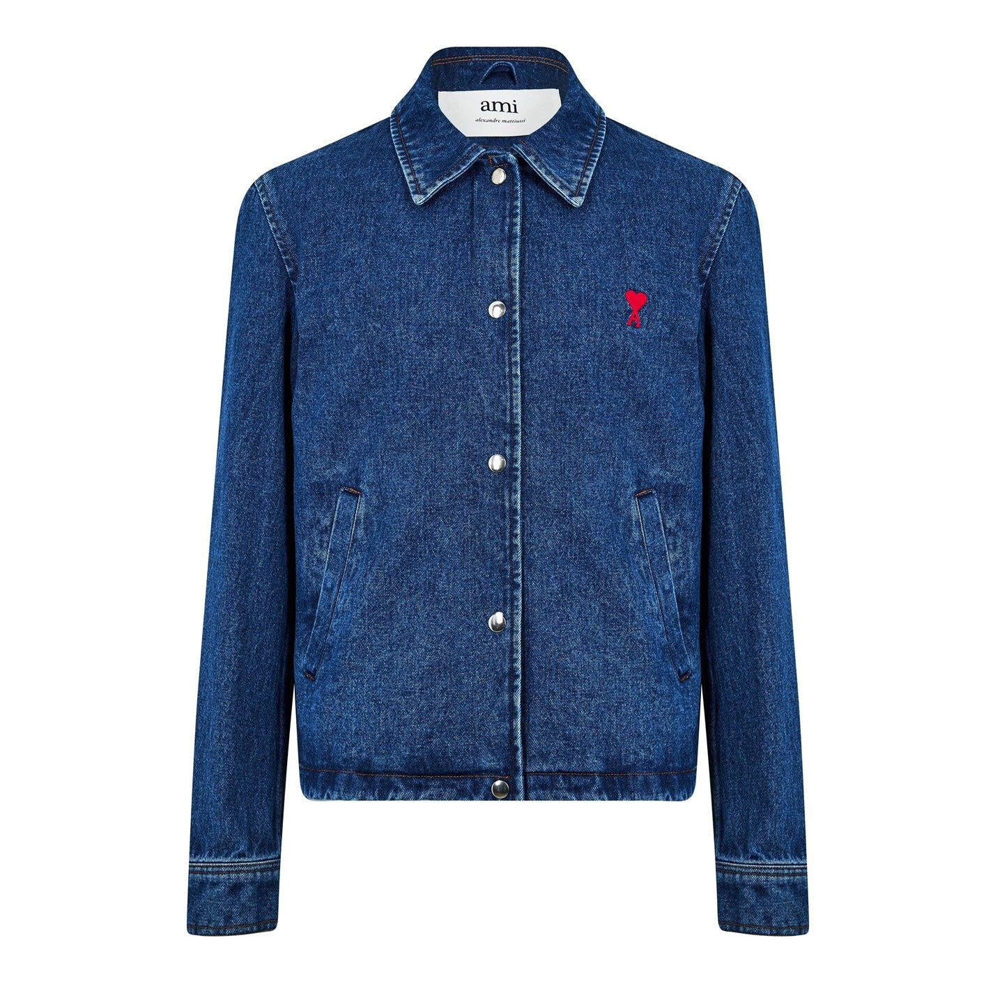 Ami alexandre mattiussi top denim jacket