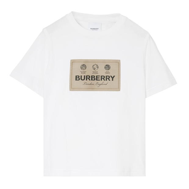 Burberry logo t shirt hotsell