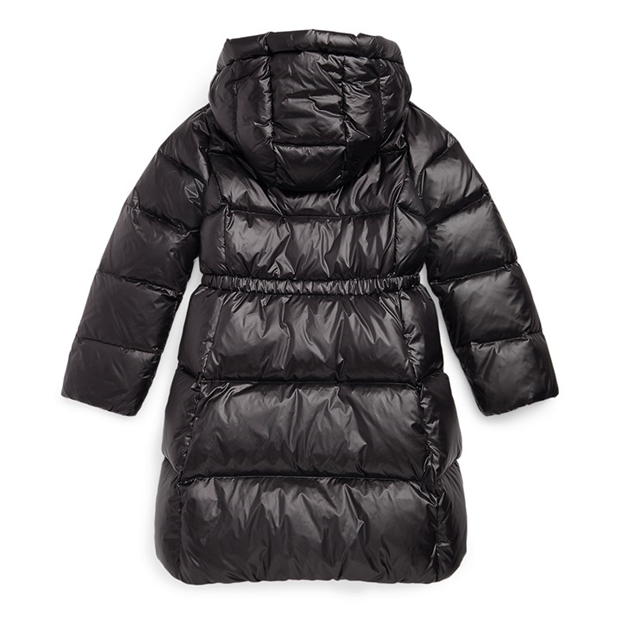 Polo bubble coat online with hood