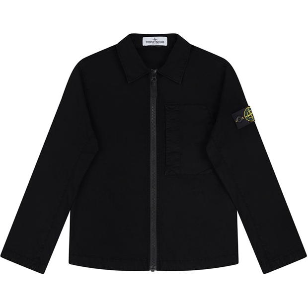 Stone island dyed hotsell canvas overshirt