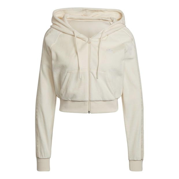 Cropped adidas zip hoodie best sale