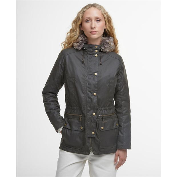 barbour kelsall wax parka