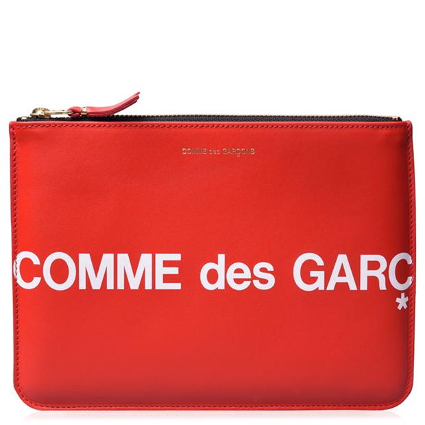 comme des garcons clutch bag