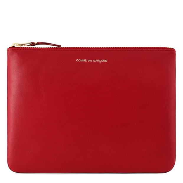 COMME DES GARCONS WALLET Classic Embossed Clutch